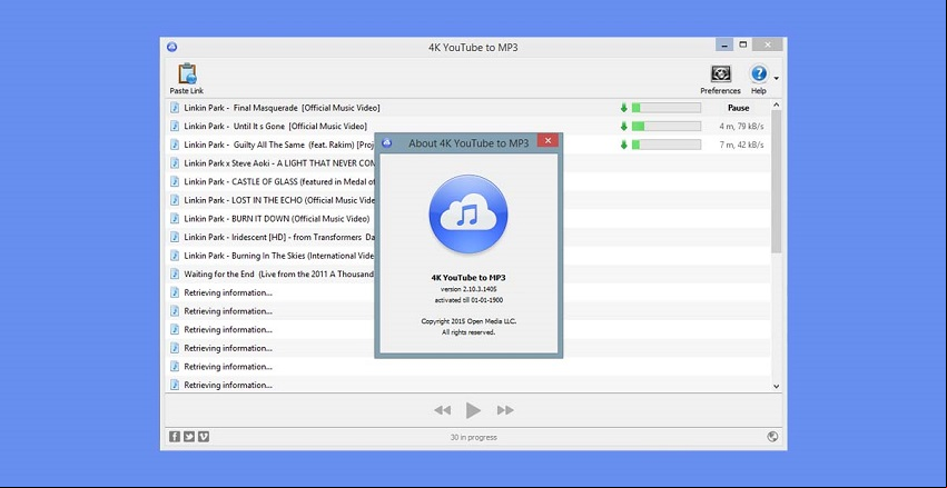 4K YouTube to MP3 3.8.2.3082 Descargar y convertir videos