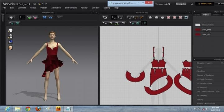 Características Marvelous Designer 9