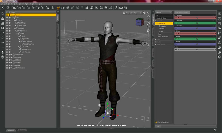 DAZ Studio Pro Edition 4