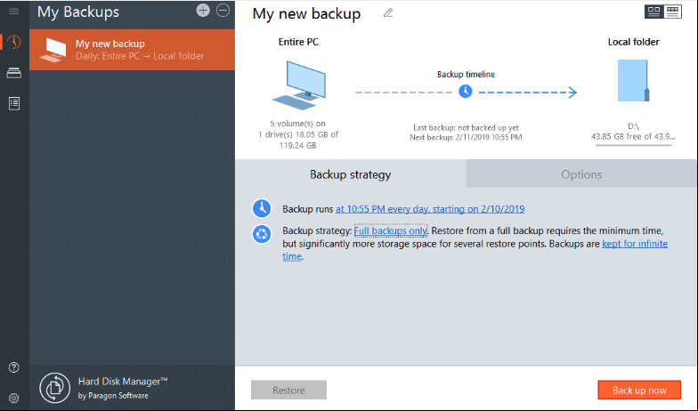 Características Paragon Hard Disk Manager Advanced