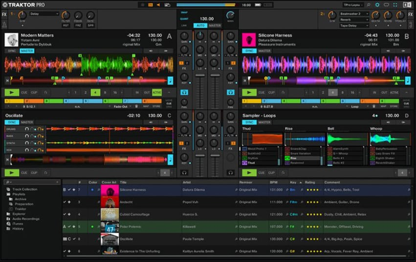 Características de Native Instruments Traktor Pro 3