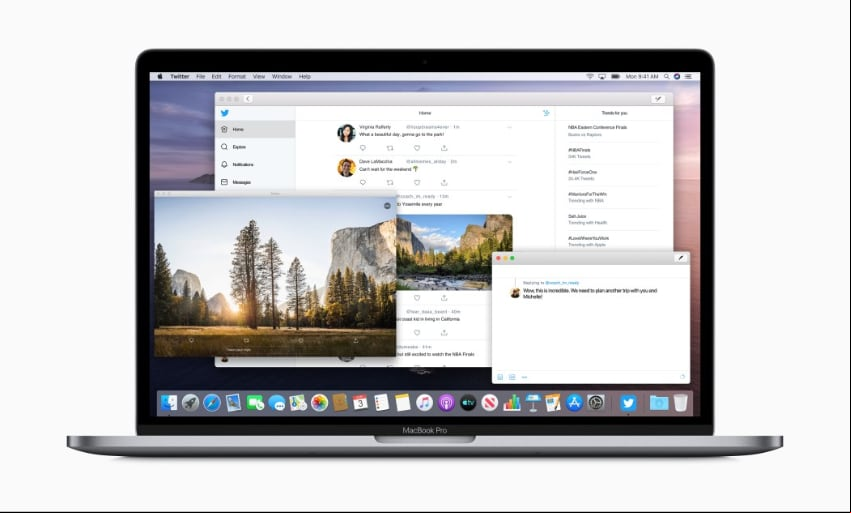 Características de macOS Catalina 10.15.4 (19E266)