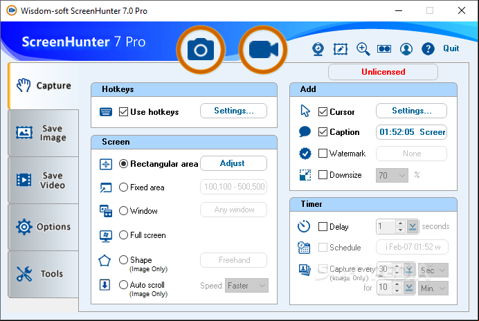 ScreenHunter Pro 7.0.1075 Capturar archivos de pantalla