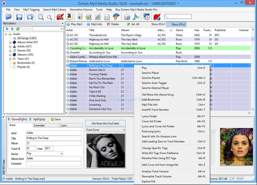 Zortam Mp3 Media Studio Pro full serial