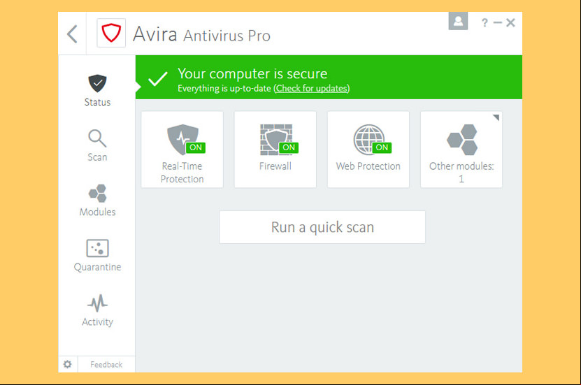 Avira Antivirus Pro 2020