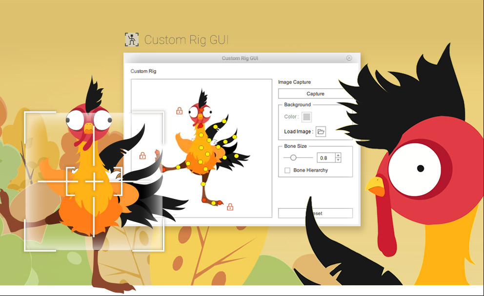 Características de Cartoon Animator 4