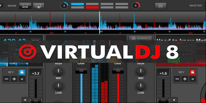 virtual dj studio 806 software de producciones de audio