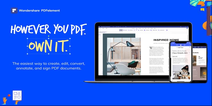 PDFElement Pro 8 Mejor alternativa para adobe Acrobat