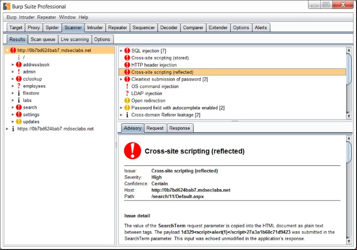 Caracteristicas de Burp Suite Professional 2022 Caracteristicas de Burp Suite Professional 2022